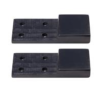 KiBcsLic 2 Pièces Pieds de Soutien Lit Central Rehausseur Extenseur Cadre En Bois Robustesse Utilisation Pratique Adapté Aux Lits Sofa Table Cabinet Chambre Sa, 2,71 pouces