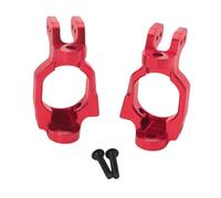 KiBcsLic 2 Pièces Porte-fusées Blocs de Caster Sièges En C En Métal Pièces de Remplacement pour Un Montage Simple et Une Approprié pour V, Rouge