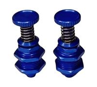 KiBcsLic 2 Pièces Verrou Cabine pour Modèle Bateau Accessoires Remplacement Métal Montage Sans Colle Convient pour Collection Modèle Navire, bleu