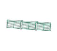 KiBcsLic 3 Pièces Clôture de Modélisme Accessoire de Diorama Piquet Décoratif Barrière à Piquets Décoration de Voie Ferrée pour Une Finition, Ensemble de 3 Poteaux