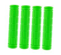 KiBcsLic 4 Pièces Poignées de Guidon de Vélo Manchons pour Guidon Poignées de Vélo de Route Revêtement Ergonomique Confortable Adapté pour Le Cyclisme Quotidie, Vert
