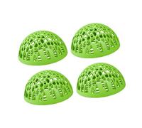 KiBcsLic 4X Réservoir Grotte Abri Aquarium Cachette Grotte Reproduction Repos Cache Aquarium Abri pour, Vert