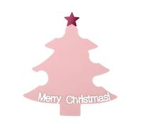 KiBcsLic Accessoire Photo pour Ongles En Forme de Sapin de Noël, Accessoire de Présentation pour Nail Art, pour Studio de Beauté et Salon de Coiffure, Rose