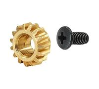 KiBcsLic Accessoires pour Chevilles Classiques, Chevilles D'accordage, Pièces Détachées pour Chevilles de Cordes, Entretien Professionnel Des Mécaniques Tu, avec Vis D'engrenage