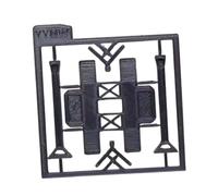 KiBcsLic Accessoires pour Dioramas à L'échelle 1:64 - Miniatures, pour Collection, Simulation à des Fins D'exposition, Décoration de Micro-scènes, Pont élévateur à Deux Colonnes