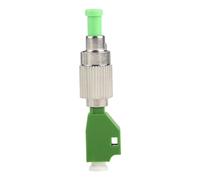 KiBcsLic Adaptateur FC vers LC, connecteur coupleur Optique de Remplacement, Adaptateur, convertisseur Pratique FC Femelle LC mâle, Vert