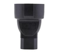 KiBcsLic Adaptateur Secteur, Rallonge électrique, Convertisseur de Prise C14 vers Câble Européen IEC 320, Haute Compatibilité.