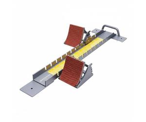 KiBcsLic Adjustable Starting Block Bloc de Départ Réglable Appui Intégral sur Pédales Grip Renforcé Cadre Aluminium Usage Quotidien Mise en Place Fiable pour, 90A