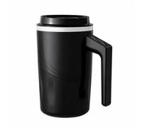 KiBcsLic Agitateur Magnétique Électrique Compact Mélangeur Magnétique Polyvalent Tasse à Boisson Chaude-Agitante pr Bureau, Noir