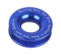 KiBcsLic Anneau de Remorquage pour Câble de Winch Résistant à La Réduction de Friction pour Utilisation en Secours et Récupération, Bleu