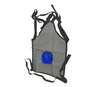 KiBcsLic Anti Reproduction Couverture Mouton avec Tablier Anti Accouplement Sangle Réglable Filet Ventre Respirant Enveloppe de Protection Abdomen Adapté pour, Bleu et Noir