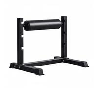 KiBcsLic Appareil d'Entraînement des Jambes Support de Bulgare Banc de Musculation Squat Unijambe Réglable Cadre en Acier Base Large Revêtement Pu Antidérapant, Modèle Standard
