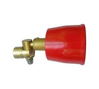 KiBcsLic Arroseur de Jardin à Pulvérisation, Raccord Adaptateur pour Système D'irrigation Agricole, Buse de Brumisation en Laiton pour et Systèmes D, L