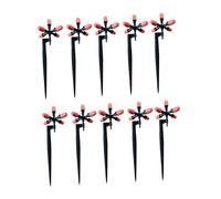 KiBcsLic Arroseurs de Jardin à Goutteurs Rotatifs avec Tuyaux de 4/7 Mm