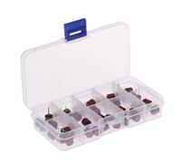 KiBcsLic Assortiment de 50 Micro-pièces de La Série (10 Valeurs, 5 Pièces Chacune)