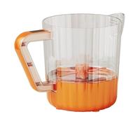 KiBcsLic Batteur Électrique Mixeur de Cuisine Bol Mélangeur et Fouet Automatique Outil de Préparation Alimentaire Portable Approprié pour Fouetter Les Blancs, Orange