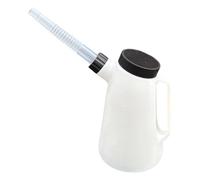 KiBcsLic Bidon D'huile à Verseur, Récipient, D'huile avec Couvercle pour, 1.2l
