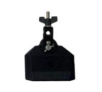 KiBcsLic Bloc de Percussion Musicale, Instrument de Tambour Latin, Cloche à Vache, Facile à Installer, Haute Performance, Facile à Utiliser, Bloc de Qualité Su, Noir, M