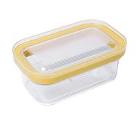 KiBcsLic Boîte de Conservation Du Beurre Récipient Hermétique à Découpe Stockage Rectangulaire Polyvalent pour Fromage Coffret Réfrigérateur Adapté à Table