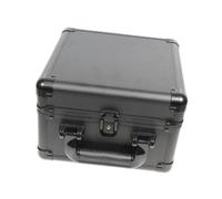 KiBcsLic Boîte de Rangement pour Cartes avec Diviseurs Amovibles Coffret de Transport En Alliage D'Aluminium Organisateur Multifonctionnel Intérieur En Mousse, Givré