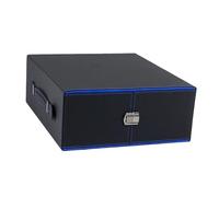 KiBcsLic Boîte de Rangement pour Cartes Coffret pour Collection Étui de Protection Porte-cartes de Transport Grande Capacité pour 1800 Cartes Adapté pour Les, Bleu