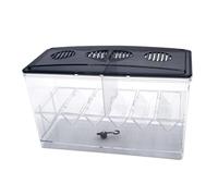 KiBcsLic Boîte D'isolement à Cloisons pour L'élevage et L' des Guppys en Aquarium