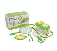 KiBcsLic Boîte D'observation D'insectes Filet Papillon Kit Attrape Insectes Robuste Activité de Plein Air pour Camping, Version Standard