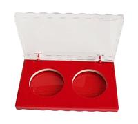 KiBcsLic Boîte Présentation Pièces Coffret Affichage Médailles Conteneur Organisation Capsules Transparentes Acrylique Robuste Adaptée Aux Amateurs de Collecti, pour 4.5 Cm