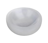 KiBcsLic Bol à Bijoux Support pour Pierres Plat de Présentation Organisateur de Bureau Coupelle Artisanale Au Design Raffiné Adapté pour Exposer Des, Rond
