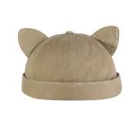 KiBcsLic Bonnet Docker Cap élégant Sans Visière, Style Marin, Idéal pour, Une Soirée Ou Un, Kaki