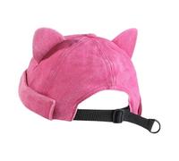 KiBcsLic Bonnet Docker Cap élégant Sans Visière, Style Marin, Idéal pour, Une Soirée Ou Un, Rose Rouge