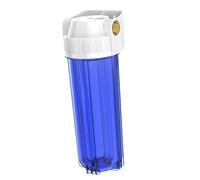KiBcsLic Bouteille de Filtre à Eau Boîtier de Rechange Récipient de Purificateur Coque de Filtration pour Cartouche 10 Pouces en Matières PP et Pet Approprié P, 6 Fils avec Carte