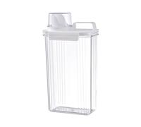 KiBcsLic Bouteille de Recharge Récipient pour Lessive Boîte de Stockage Étanche Distributeur de Savon Liquide pour Adoucissant Conçu en Matériaux Durables, 2800 ml