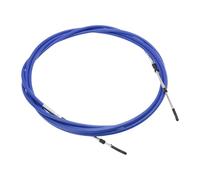KiBcsLic Câble et Manette des pour Moteurs de Bateaux, Câble de Commande à Distance pour Moteur Hors-Bord, Universel et Pratique, Remplacement pour Câbles, Bleu 12 Pieds
