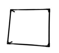 KiBcsLic Cadre de Lit pour Animal Armature surélevée Pieds Détachables PP Soutien Renforcé Adapté Aux Chats Chiens D'Intérieur Extérieur, 42cmx32cm