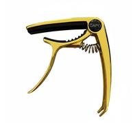 KiBcsLic Capodastre pour Guitare Folk et Électrique Capodastre de Guitare Portable Capo à Pince pour Débutants, Répétition, Or