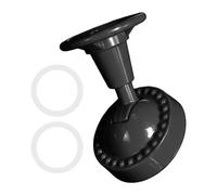 KiBcsLic Car Button Start Lever Joystick Métal Couvercle Engine Décoration Intérieure Accessoire Universel Facile à Installer Adapté pour Amateurs Amélioration, Noir