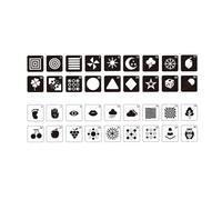 KiBcsLic Cartes D'Éveil Fiches D'Apprentissage Jouet de Livre Souple Jouet Sensoriel pour Le Développement Cognitif Précoce En Tissu Adapté pour Les Nou, Noir Blanc