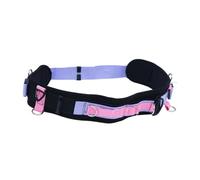 KiBcsLic Ceinture de Pêche Ceinture de Taille pour Femme Homme Ceinture d'attache Rapide Ceinture à Crochets en Polyester Imperméable Utilisable par Passionnés, Violet