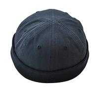 KiBcsLic Chapeau Ajustable pour Homme, Style Pêcheur, pour Le Travail Industriel, Bleu profond