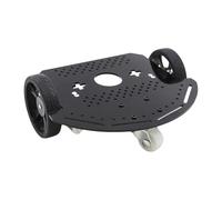 KiBcsLic Châssis de Voiture Robot Intelligent à 2 Roues, Accessoire de Voiture RC, Projets d'apprentissage à Faire Soi-même, Base