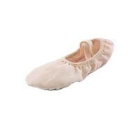 KiBcsLic Chaussures de Ballet pour Filles Semelle Souple En Toile Classique Chaussons de Danse Ajustés Par Bandes Croisées Confortables et Respirants Adaptés A, 41