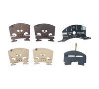 KiBcsLic Chevalet de Violon 4/4 avec Gabarit de Levage de Cordes, Pièces de Violon Portables