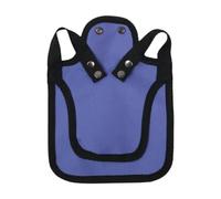 KiBcsLic Chicken Saddle Accessoire Poule Harnais de Sauvegarde pour Volaille Confectionné en Oxford Respirant Sangle Sûre et Ajustable Adapté à l'environnement, Violet