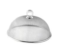 KiBcsLic Cloche Alimentaire Parapluie Grille Dôme Protège-Plats Filet INOX Couverture Assiette Adaptée Barbecue Cuisine Événement Repas Extérieur, XXL