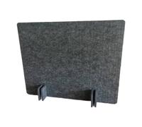 KiBcsLic Cloison de Bureau Panneau Acoustique Paroi Séparatrice de Table Réductrice de Bruit En Feutre pour Bureau Accueil Étudiant Salle D'Examen, S