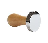 KiBcsLic Coffee Tamper Distributeur Poudre Expresso Poignée Ergonomique Outil Inox Pressage Stable Adapté pour Maison Bureau et Café, 51MM