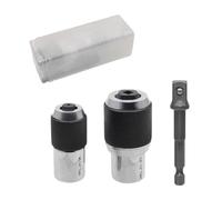KiBcsLic Coffret de Douilles pour Boîte de Rangement Portable, Adaptateur à Cliquet avec Mâchoires Réglables