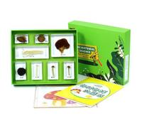 KiBcsLic Collection Spécimens en Résine Pédagogique Boîte D'observation D'insectes Transparent Matériel Éducatif pour Élèves, Enfants ole, Maison, Array, Divers Champignons