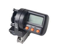 KiBcsLic Compteur de Ligne de Pêche, Gadget pour Moulinet de Mer, Affichage Numérique 0-999 M, écran LED.
